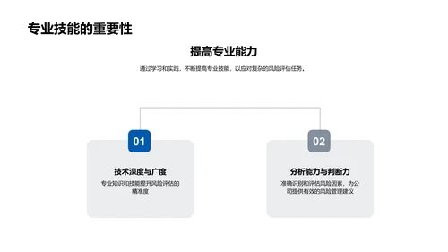 保险风险评估培训PPT模板