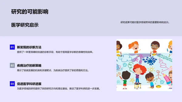 医学研究开题报告PPT模板