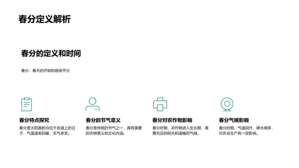 春分农事应对策略PPT模板