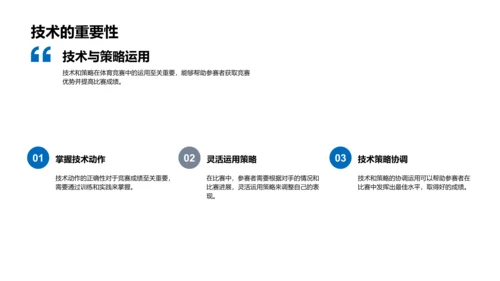 竞赛规则与体育精神PPT模板