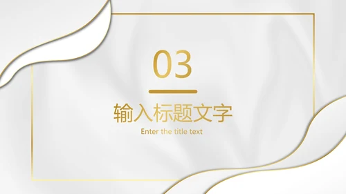 白金丝绸纹理奢华PPT模板