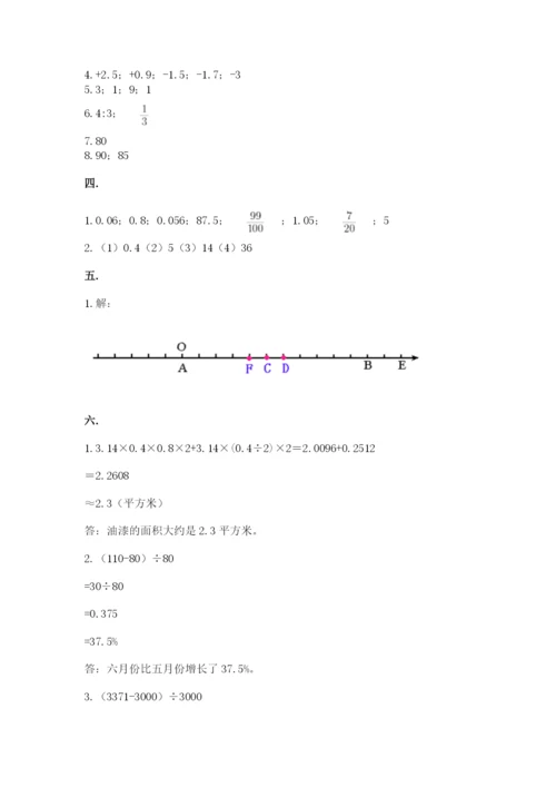 四川省【小升初】2023年小升初数学试卷（夺冠）.docx