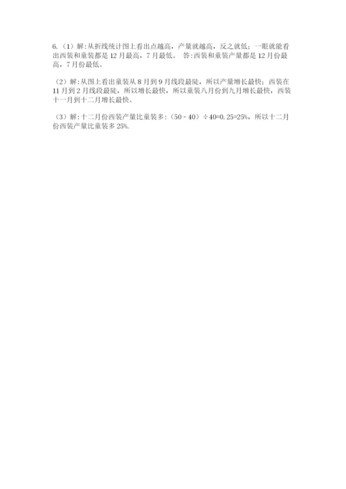 北师大版六年级数学下学期期末测试题附参考答案【夺分金卷】.docx