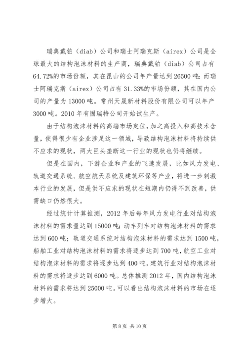 发泡材料行业报告.docx