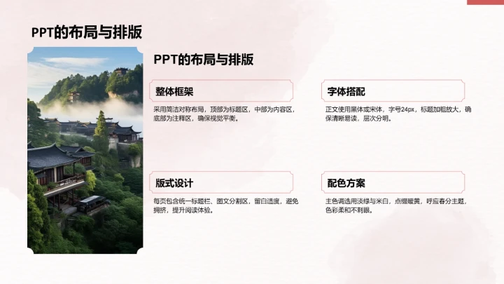 二十四节气春分PPT模板