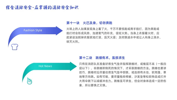 蓝色简约商务大学生宿舍用电安全PPT课件