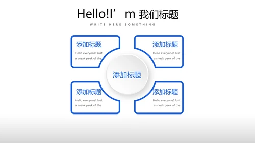 蓝色简约医药行业动态PPT