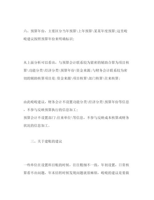 精编政府会计制度学习心得建账的技巧.docx