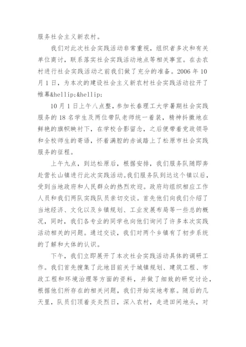 社会实践报告论文的范文.docx
