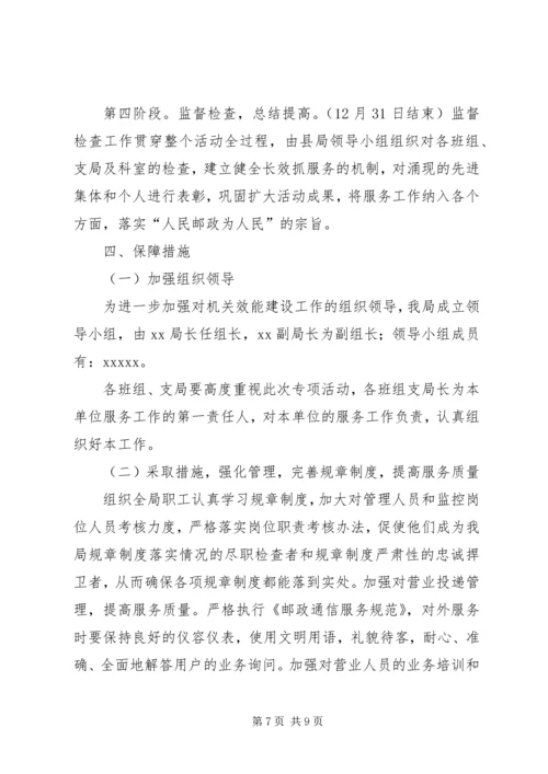 邮政局机关交通建设方案 (2).docx