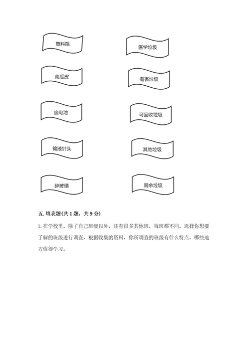 2022秋部编版四年级上册道德与法治期末测试卷精品巩固