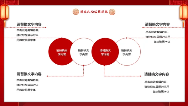 新年开门红喜庆活动策划通用PPT模板