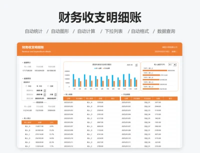 财务收支明细账