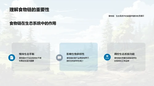生态平衡与食物链