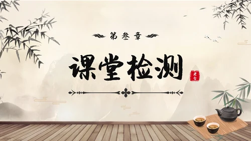 茶馆古风高中二年级语文PPT课件说课中国风高中必修下册