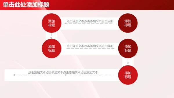 红色简约大气商务工作总结汇报通用PPT模板