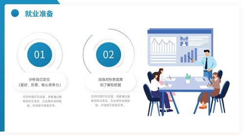 大学士就业指导指南职业规划PPT模板