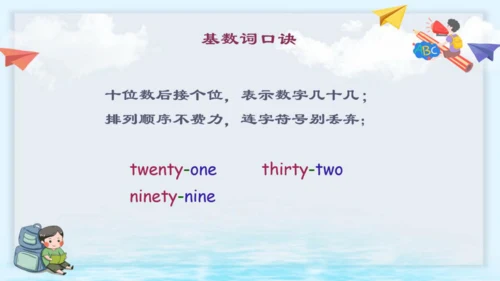 人教新起点小学英语三年级下册Unit2 基数词变序数词