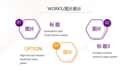 紫色简约大气公司产品介绍宣传PPT