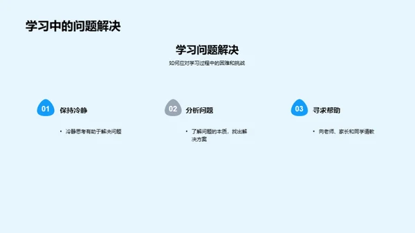 挑战学习难关