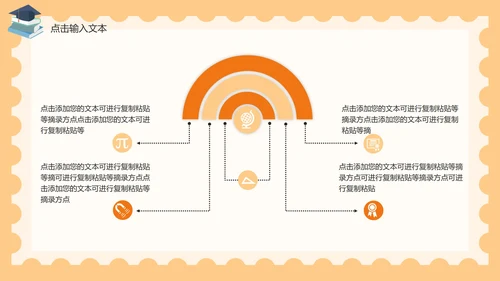 橙色台灯安全教育PPT模板
