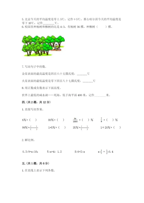 小升初数学综合模拟试卷及答案【精选题】.docx