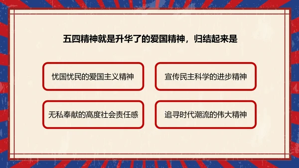 五四青年节热血青春放飞梦想PPT