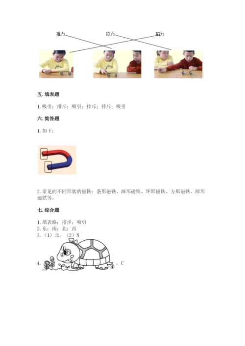 教科版二年级下册科学知识点期末测试卷【综合题】.docx