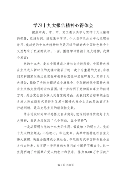 学习十九大报告精神心得体会 (12).docx