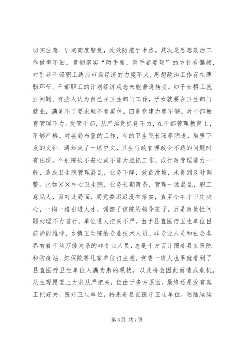 班子集体党性分析材料.docx