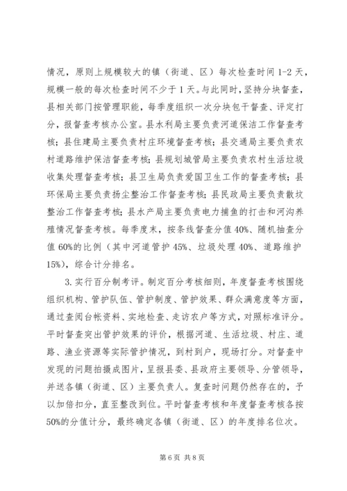 关于农村环境综合整治暨“四位一体”长效管护工作的实施意见(试行)(江都) (2).docx