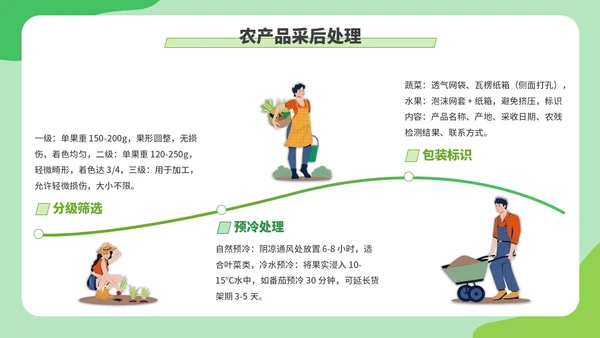 绿色创意卡通风现代农业种植技术PPT模板