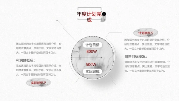 水墨2019中国风年终总结新年计划PPT