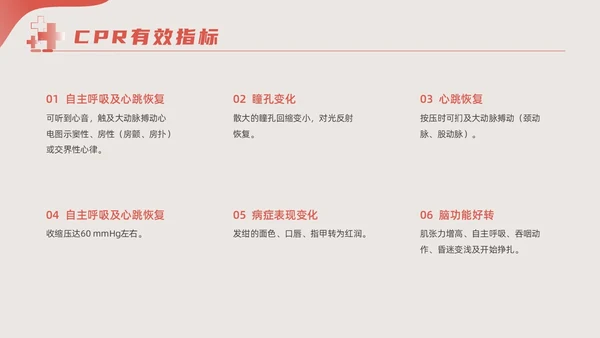 粉色红色简约形状实拍新版孕妇心肺复苏动态PPT心脏复苏