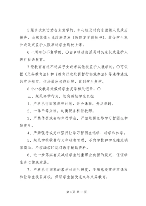 初中控辍保学工作措施.docx