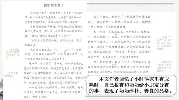 部编版四年级上册语文 习作例文 课件