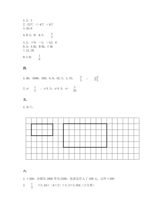 冀教版小升初数学模拟试题附参考答案（考试直接用）.docx