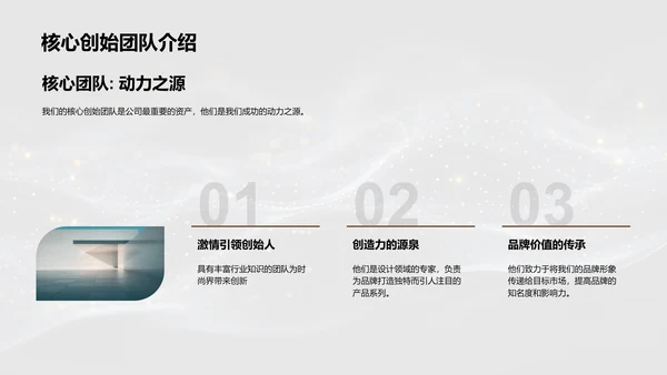 时尚品牌融资计划PPT模板
