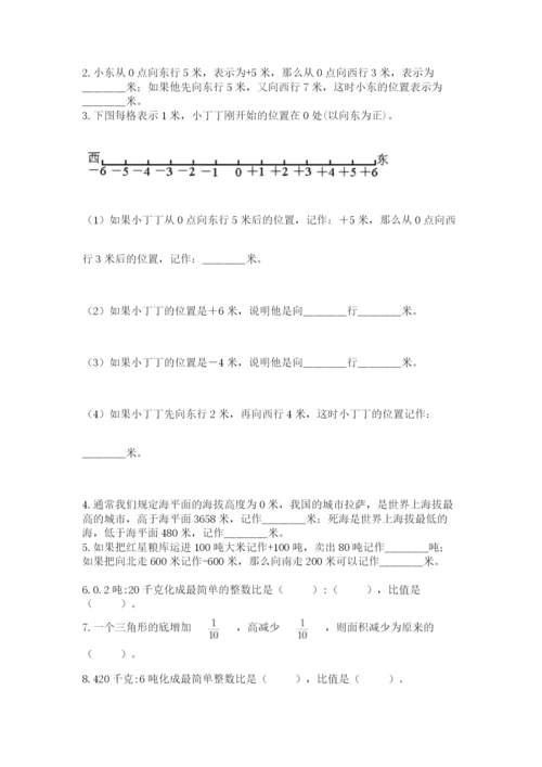 北师大版数学小升初模拟试卷及参考答案（典型题）.docx