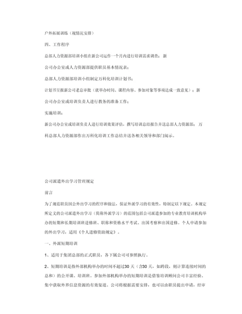 万科集团内部培训晋升管理体系文件-31页.docx