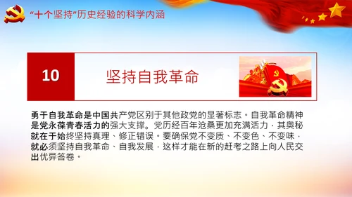 学习十个坚持意义价值内涵党支部党委PPT党课