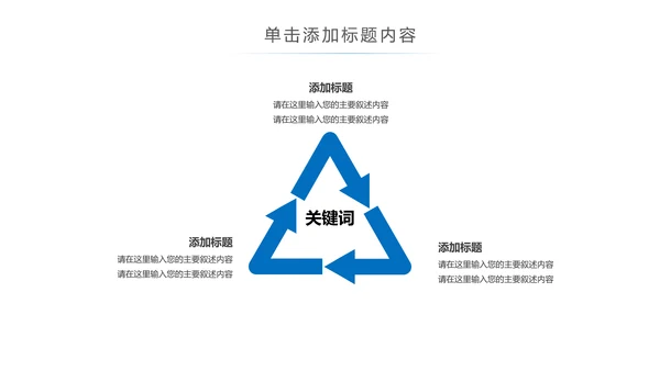 蓝色纯净水矿泉水水资源节约用水PPT模板