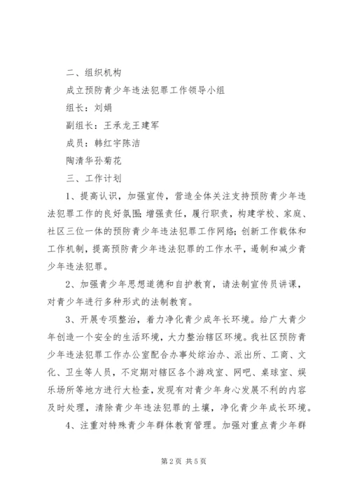 预防青少年犯罪活动方案 (2).docx