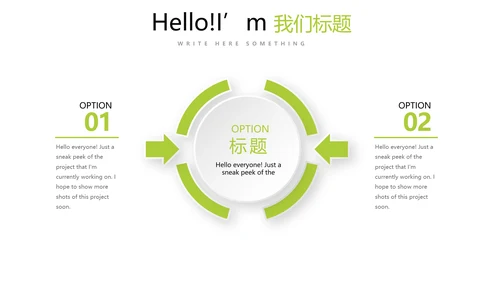 绿色简约餐饮商业计划书动态PPT