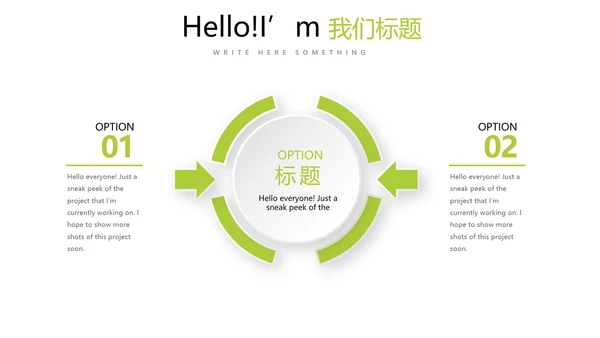 绿色简约餐饮商业计划书动态PPT