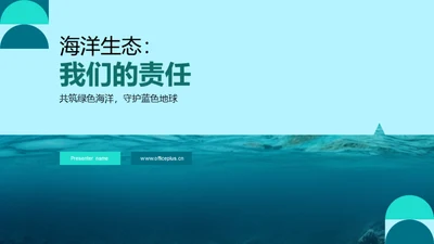 海洋生态：我们的责任