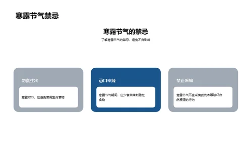 寒露节气的丰富内涵