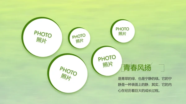 致青春毕业季青春毕业纪念册PPT
