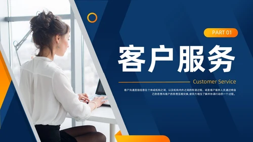 实拍风客户沟通技巧培训PPT
