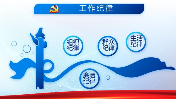 蓝色大气公安警察派出所年年终总结动态PPT模板